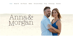 Desktop Screenshot of annaandmorgan.com